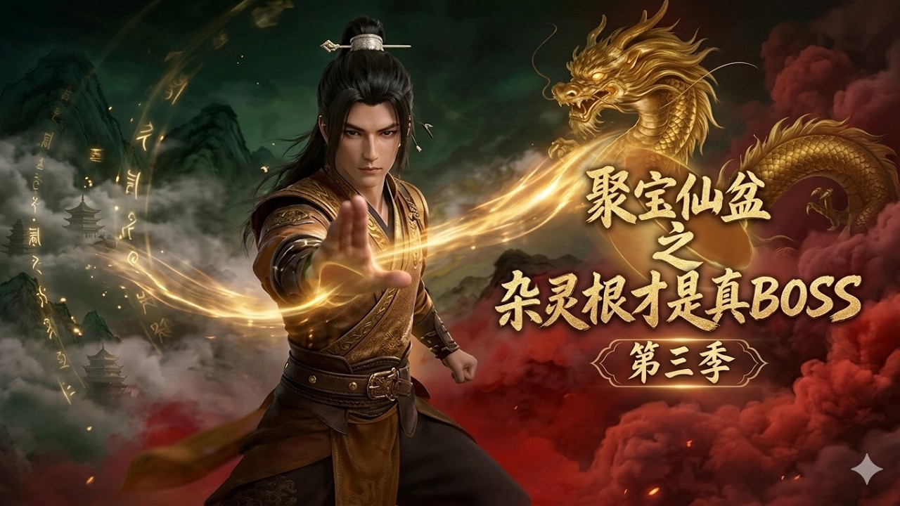 聚宝仙盆：杂灵根竟是绝世大能