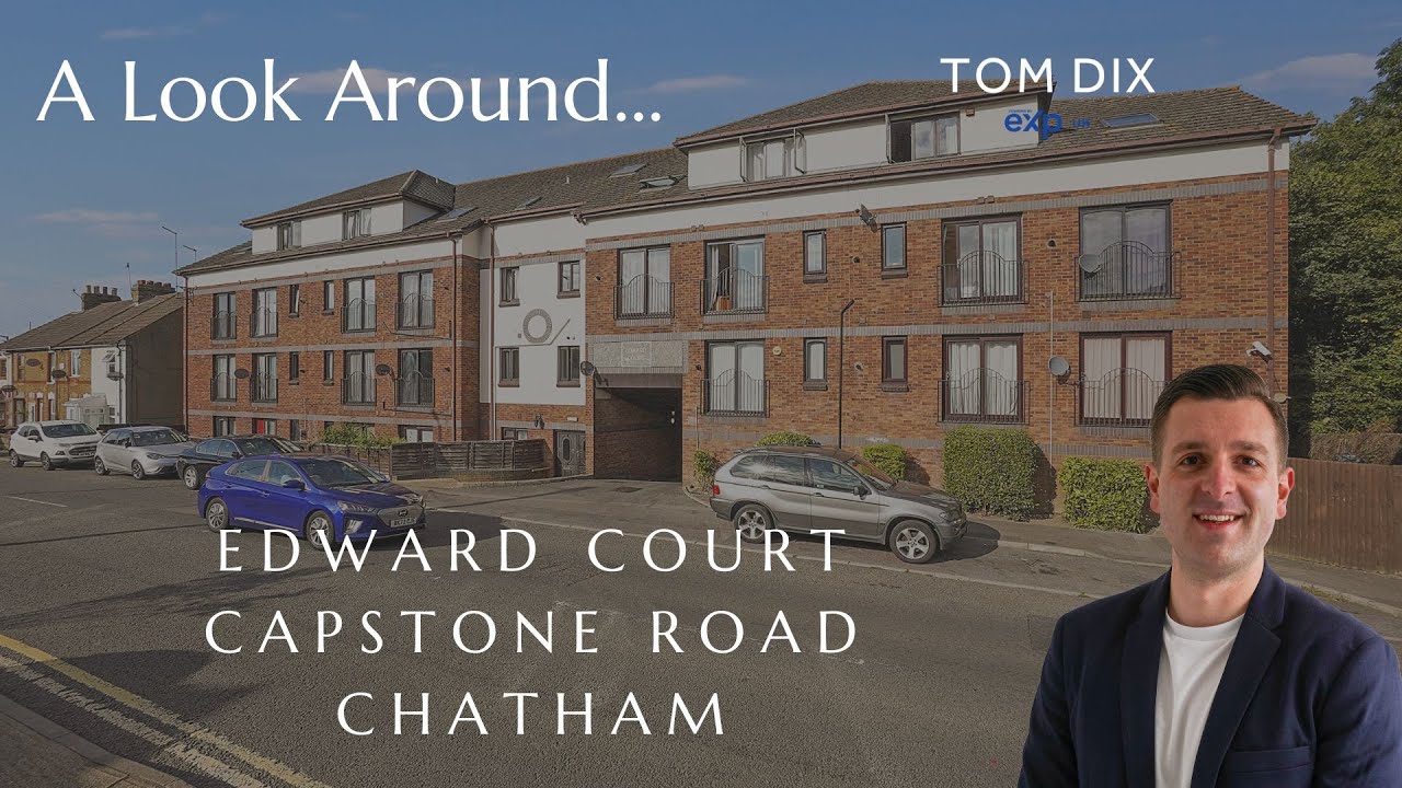 1 Bed Flat For Sale | Edward Court, Chatham, Medway ME5 | Tom Dix Independent Medway Estate Agent