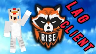 LAGCLİENT ADAMA KARŞI EFSANE MÜCADELE İLE ADAMI OYUNDAN ÇIKARTTIM!! | CRAFTRİSE BED WARS #craftrise