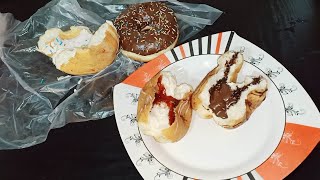 يلا نجرب دونتس العبد حلو ولا لا محشي وسادة