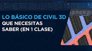 Live #5 LO BÁSICO DE CIVIL 3D QUE NECESITAS SABER (EN 1 CLASE)