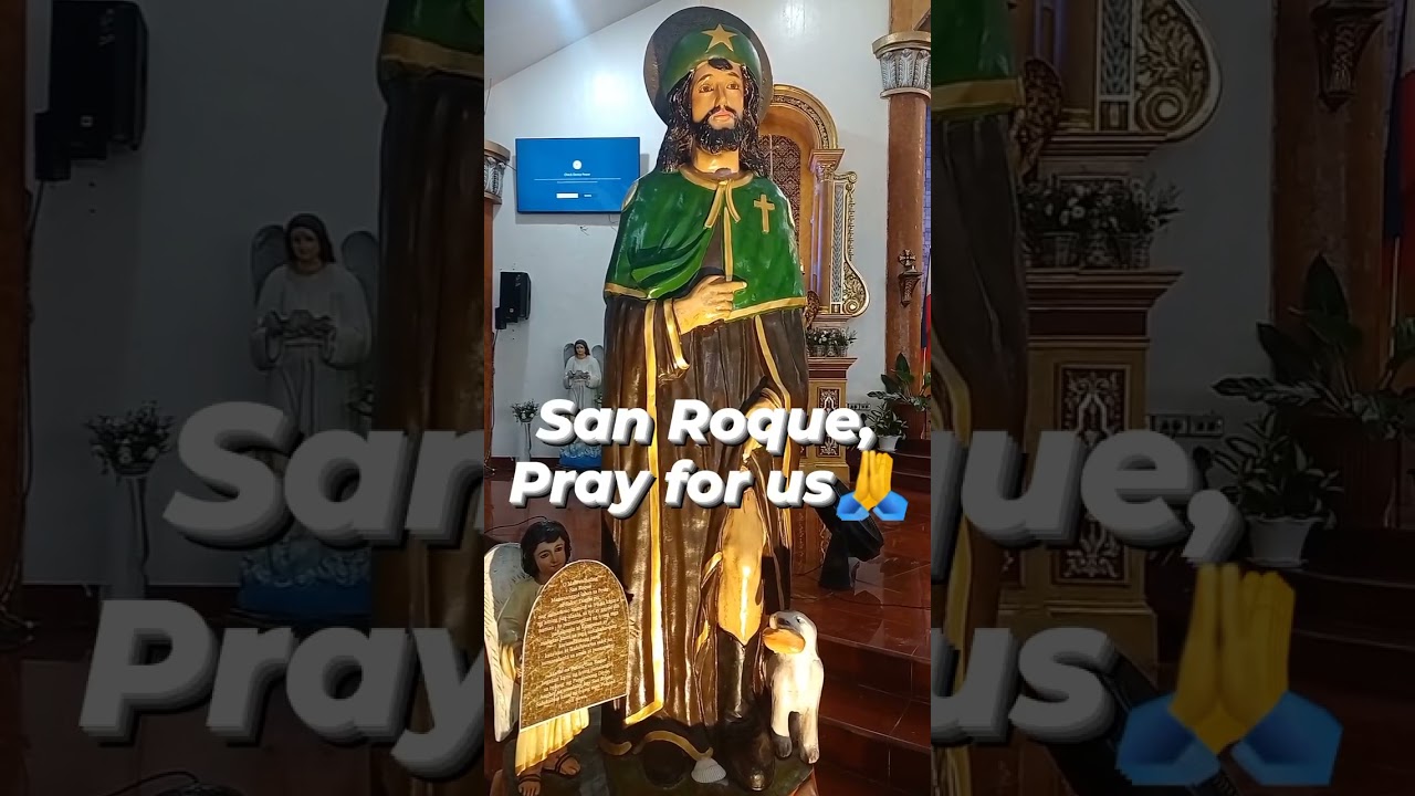San Roque, Pray for Us 🙏 @powerfulmeditationprayer