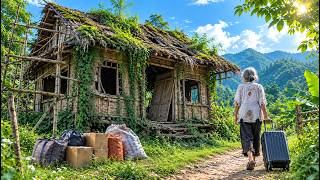 Kicked Out Of The House By Her Husband. She Rebuilt Her Life by Restoring an Abandoned Forest House