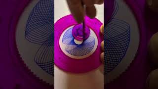 Your brain resists it… but your eyes fall in love 😍🌀#asmr #art #shorts #spirograph #subscribe