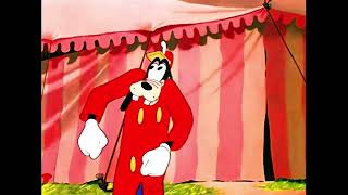 (Original Print) Goofy Is Getting Something From His Pocket For Dolores the Elephant For 1 Minute!