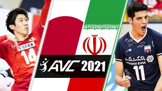 HIGHLIGHTS: Japan vs Iran | Yuki Ishikawa vs Saber Kazemi | Asian Volleyball Championship 2021