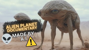 Alien Planet | Short Documentary Film Made with AI 👽|Alien Realms on Other Planets Documentary 🌌