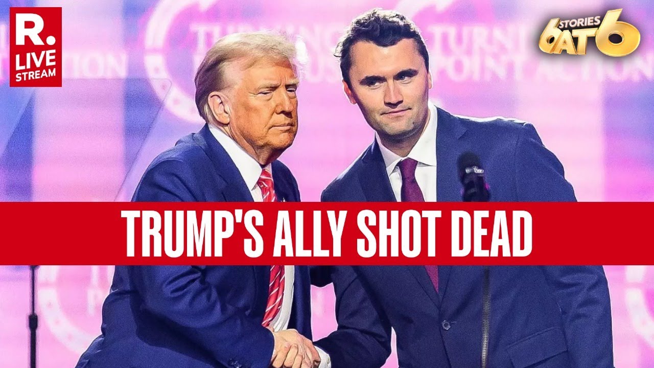 6 Stories At 6 LIVE: US President Trump's Ally Charlie Kirk Shot Dead | Delhi Terror Module Busted