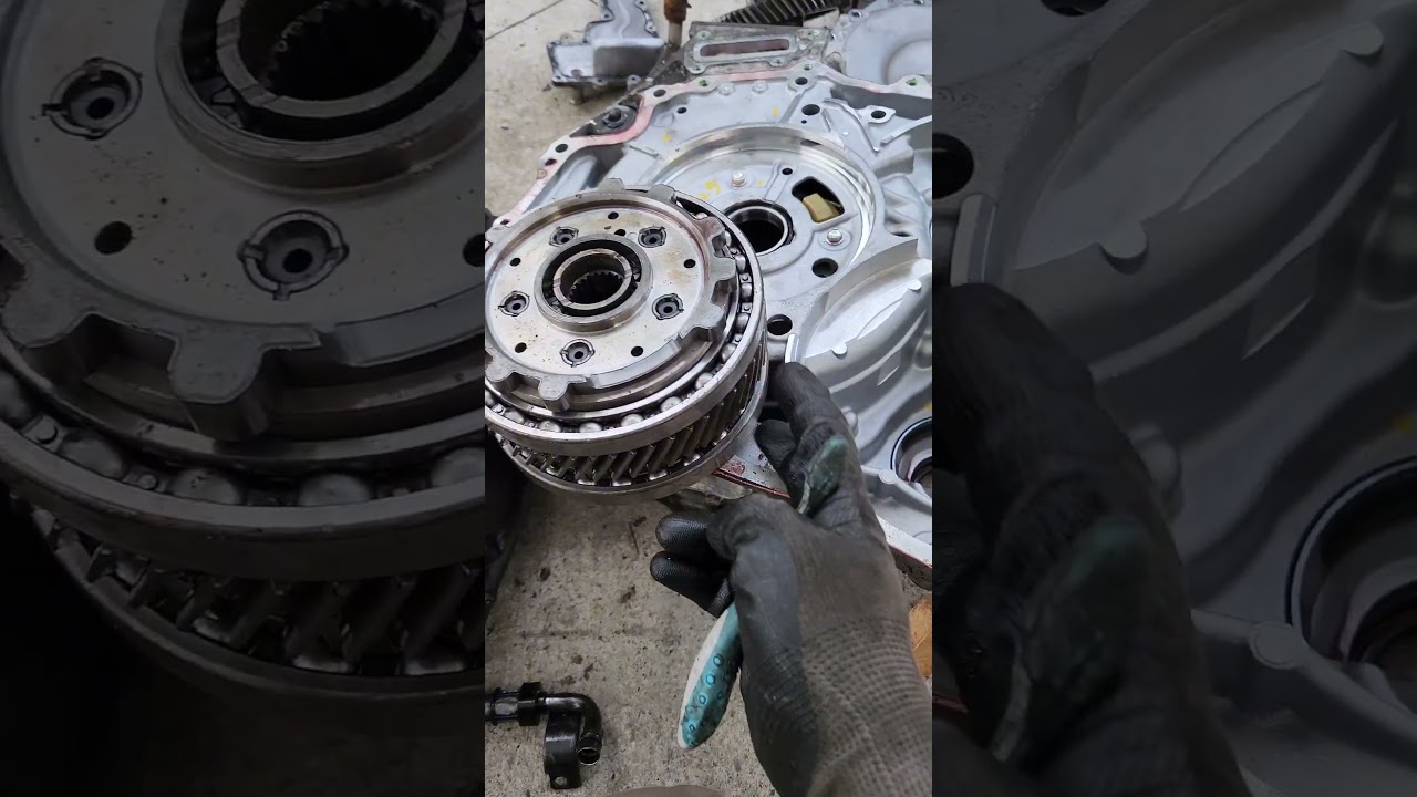 Разборка Toyota Lexus Hybrid eCVT!