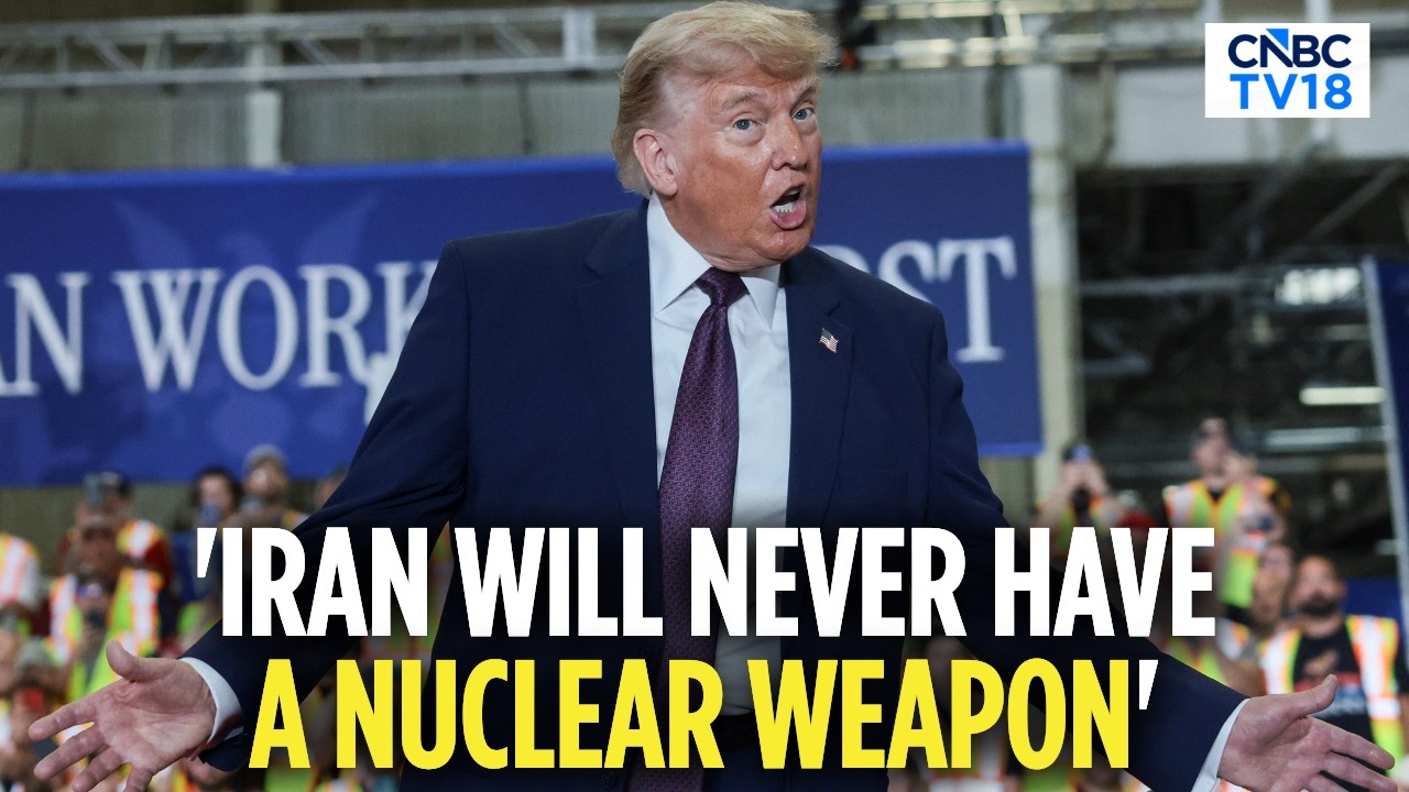WATCH | Trump Claims Historic Iran Peace Deal: 'Iran Will Never Have A Nuclear Weapon' | N18G