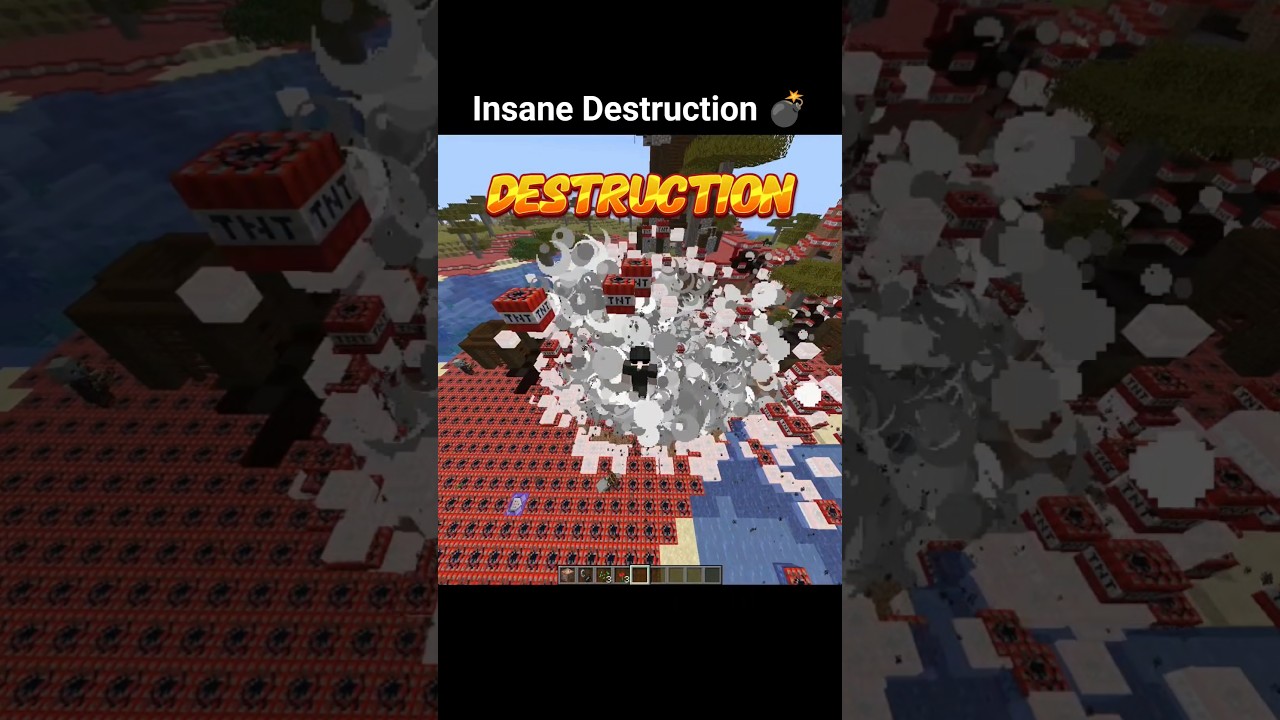 Minecraft Insane Destruction ☠️