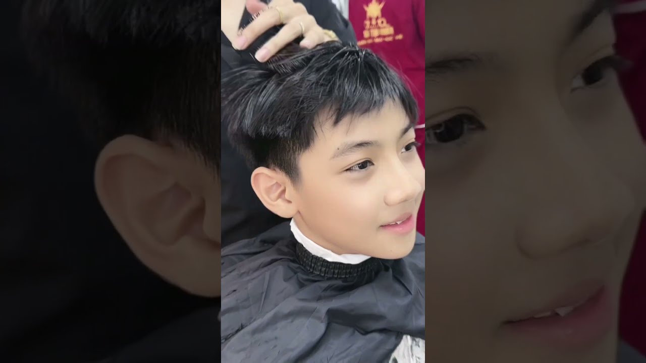 Layer bung gáy tròn học sinh boy phố ✂️ #barber #goclamdep #sangtaobarbershop - youtube