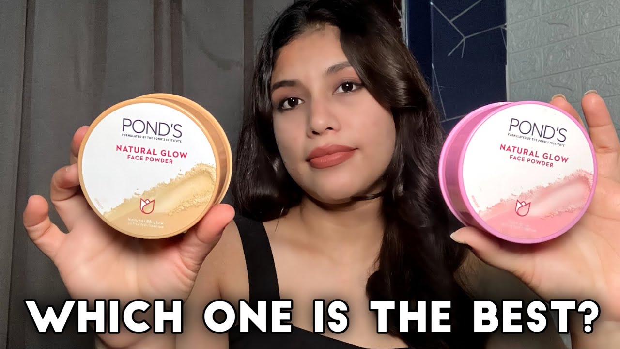 Ponds Natural Glow Face Powder Pink v/s Yellow Review 