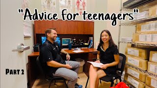 Business story #3: Life Advice for Young People (part 2)