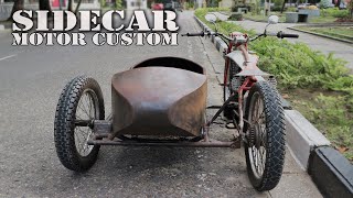 test ! Sidecar / Motorcycle Custom Boardtracker.