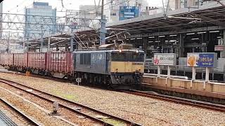 EF64 1025号機牽引名古屋タ発稲沢行2095レ名古屋通過