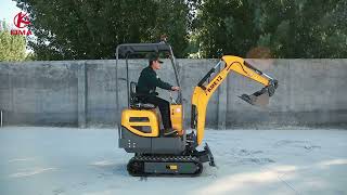 KIMA Mini Excavators & Wheel Loaders | TÜV, CE and Safety Standards