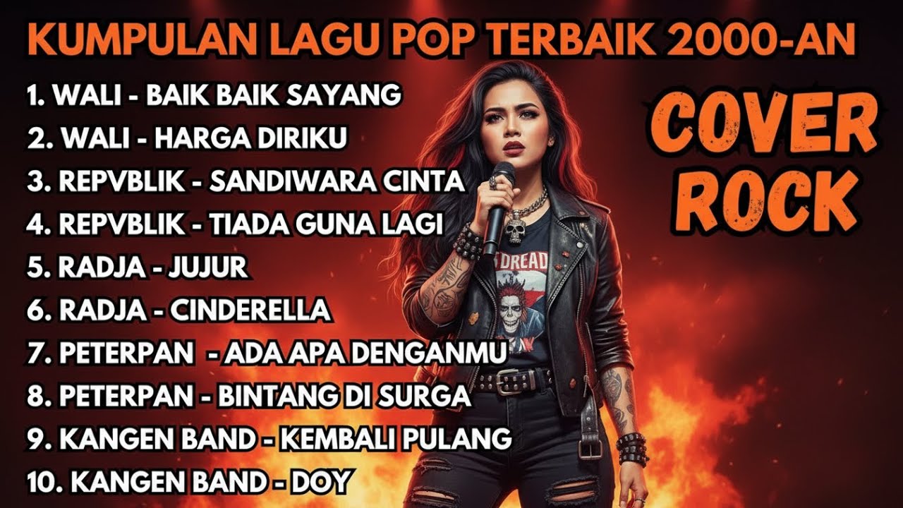 Rock Cover Lagu Pop Indonesia Lawas 🔥 Nostalgia Playlist