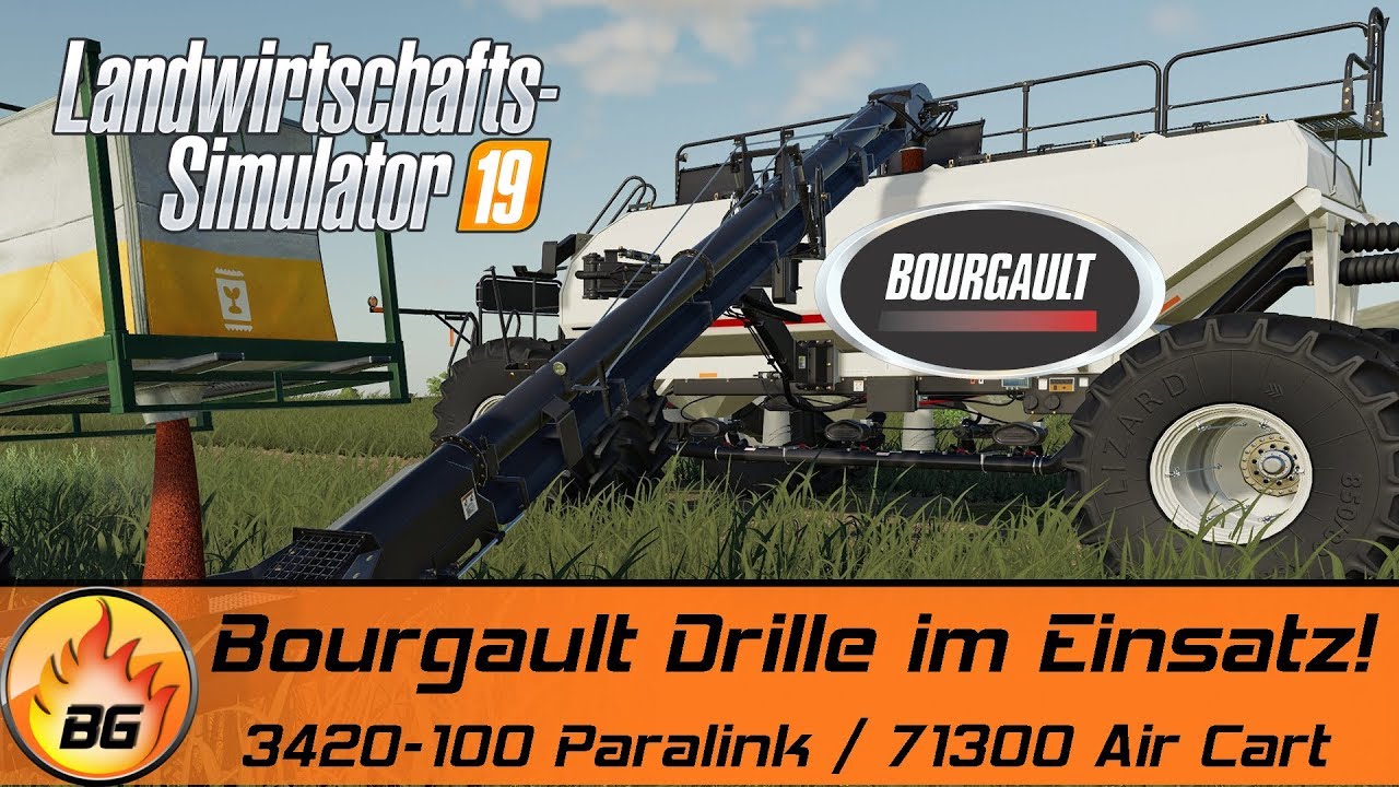 LS19 BOURGAULT 34200-100 Paralink / 71300 Air Cart | Landwirtschafts Simulator DLC Sämaschine [HD]