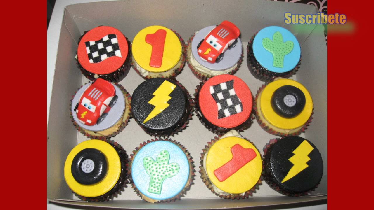 Las Mejores Decoraciones De Cupcakes De Cars