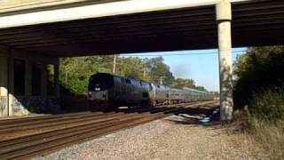 Lots of Amtrak horn