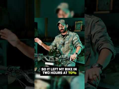 Solar Charging a Tactical E-Bike