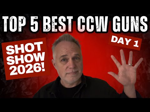 Top 5 Best NEW Concealed Carry Handguns At 2026 Shot Show Day 1