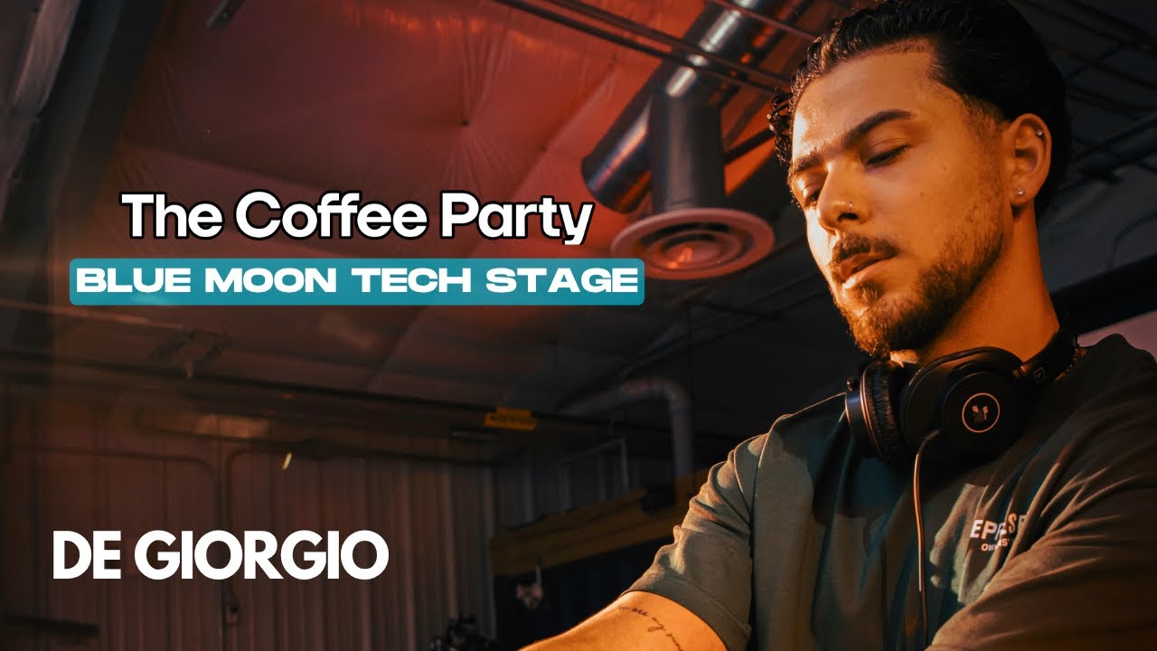 De Giorgio | Groovy Tech House Set | The Coffee Party Festival