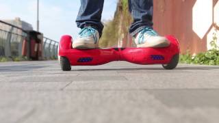 Hoverboard Riding on The Square, Grass and Around the River Bank