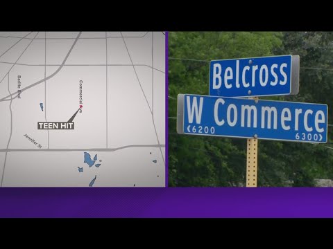 Teen seriously injured after being hit by car - YouTube