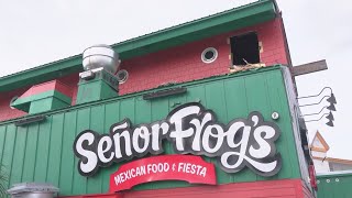 Señor Frog’s partially destroyed in overnight fire Señor Frog’s partially destroyed in overnight fire