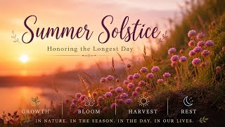 Summer Solstice Ritual ☀️ | Honoring the Longest Day of the Year