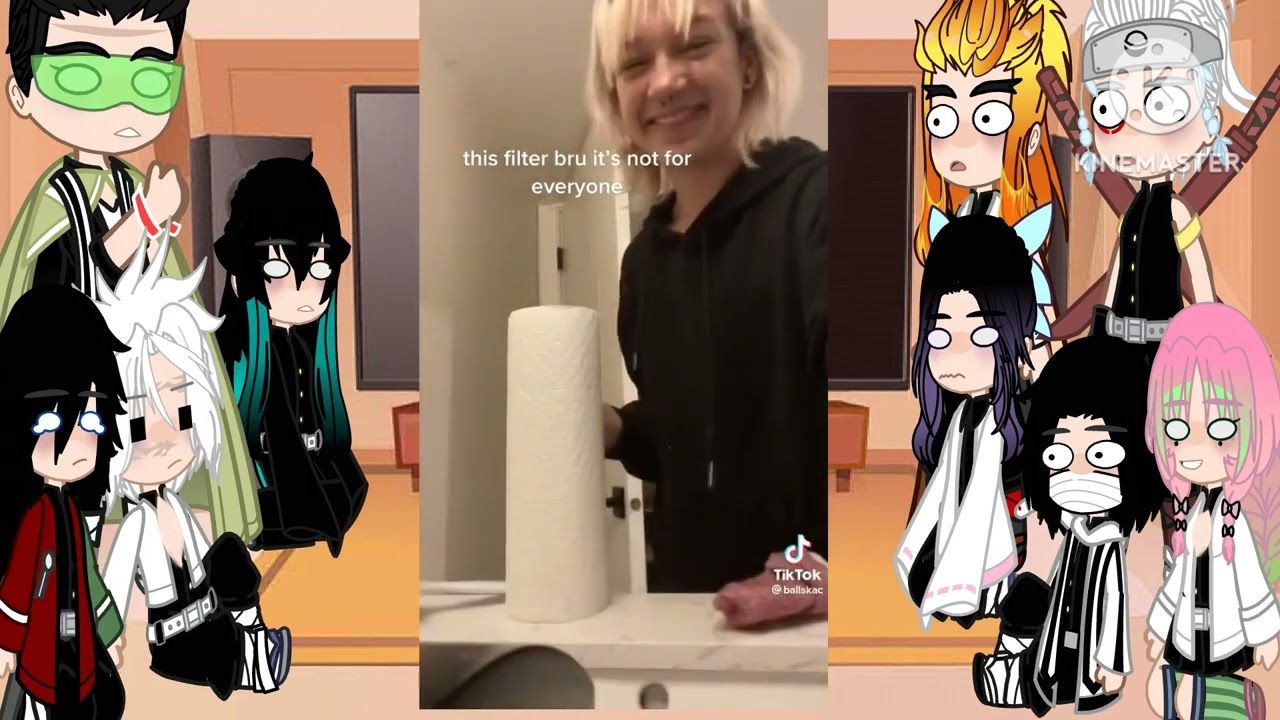 Hashiras react to my fyp|| sanegiyuu, obamitsu, lil' zennezu (in one of the vids)