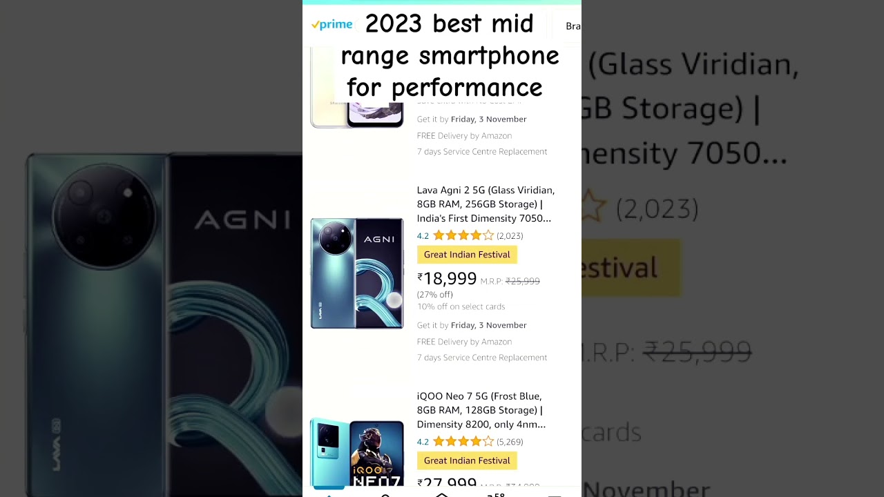 2023 best mid range smartphone for performance 