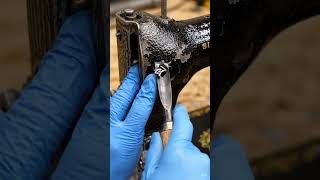 rusted sewing machine cleaning #asmr #relaxing