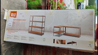 Building the Hard Head, Heavy Duty Shelf.