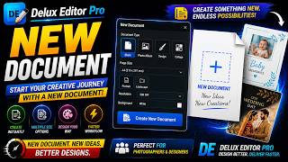 New Document in Delux Editor Pro screenshot 3