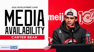 Carter Bear Detroit Red Wings 2026 Development Camp