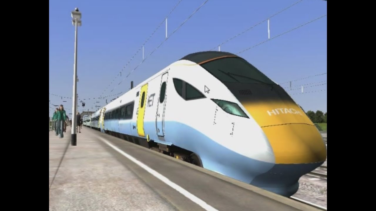 Railworks 3 train simulator 2012: super express speed train Scenario(HD ...
