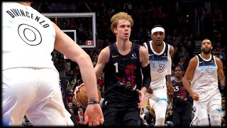 Gradey Hooks Up Rj Barrett For The Slam