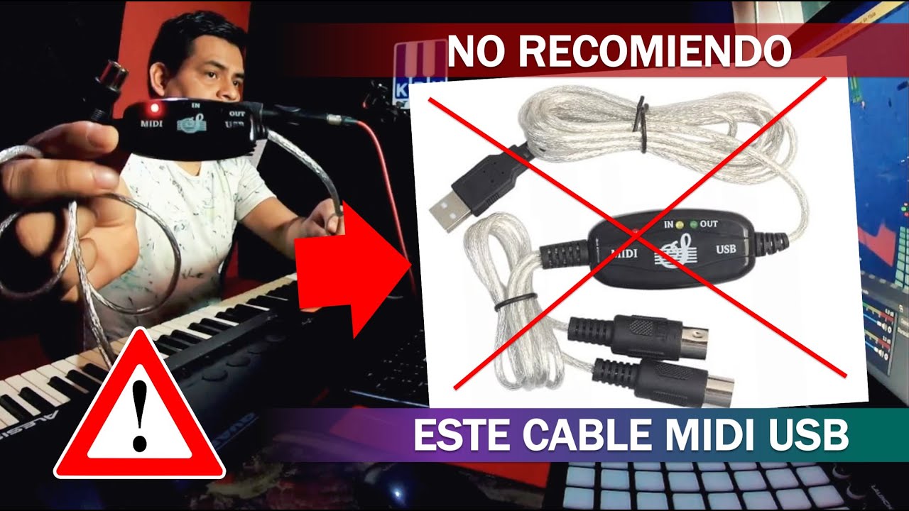 🚫No este Cable Midi Usb de mala calidad YouTube