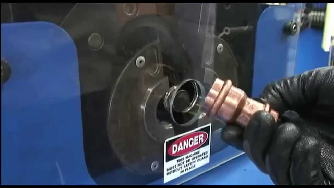 CAM-2.5 Tube End Forming Machine | Defining Existing Bead