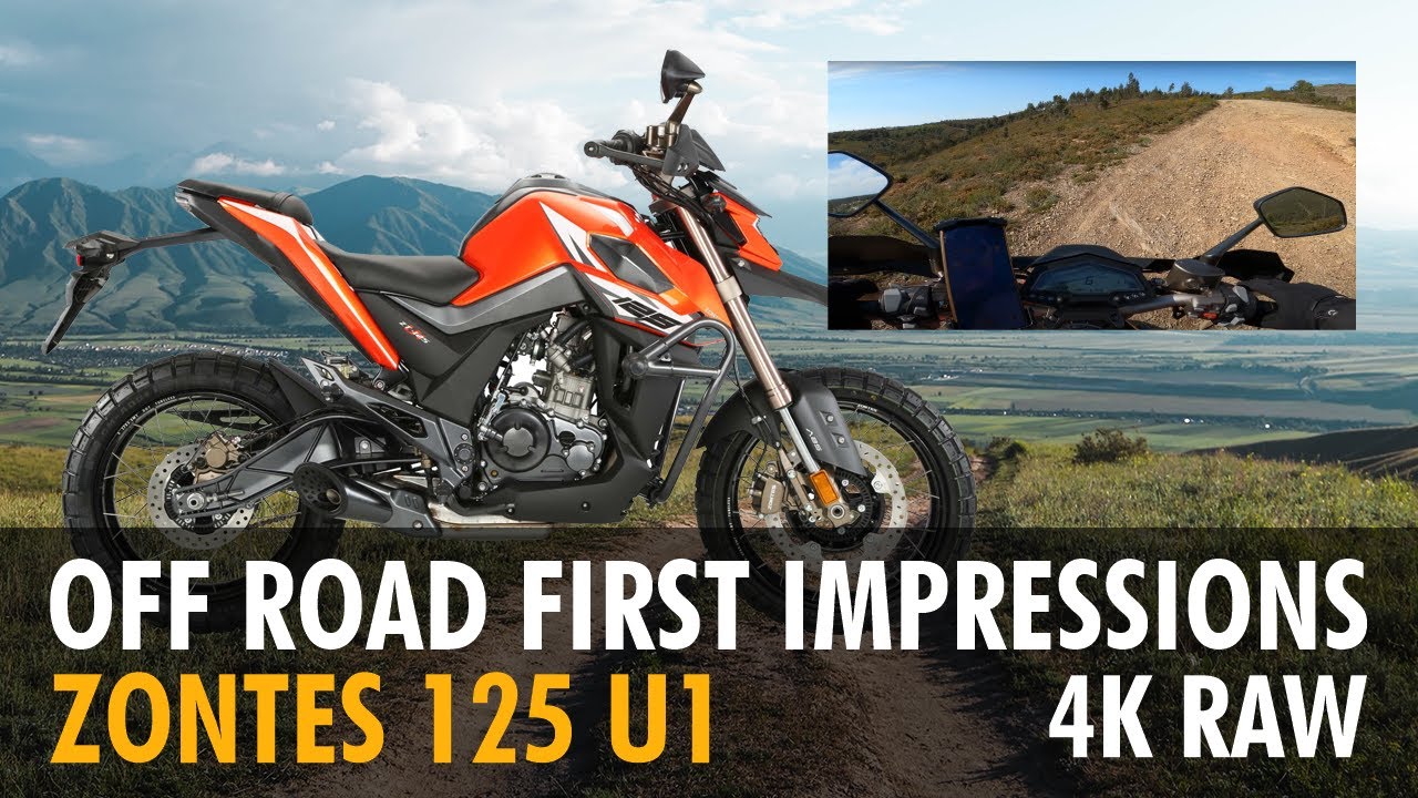 Zontes 125 U1 Off Road  (RAW 4K)
