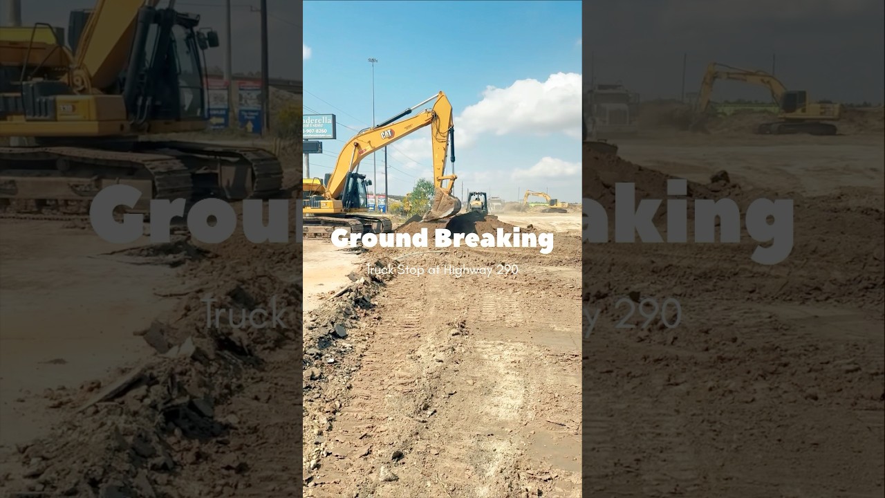 Breaking ground on a new beginning.