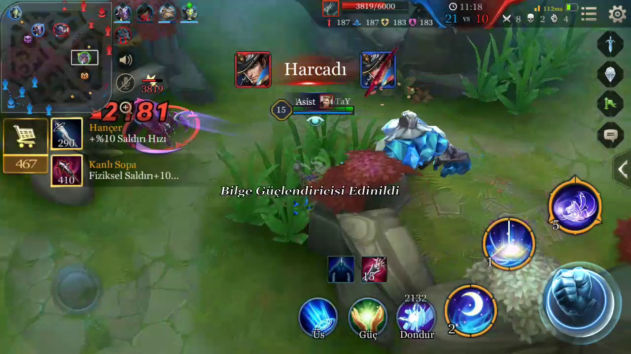 Arena Of VaLor JungLe Lindis Penta *MegaKiLL* Yeni Nick:AhmetIpek