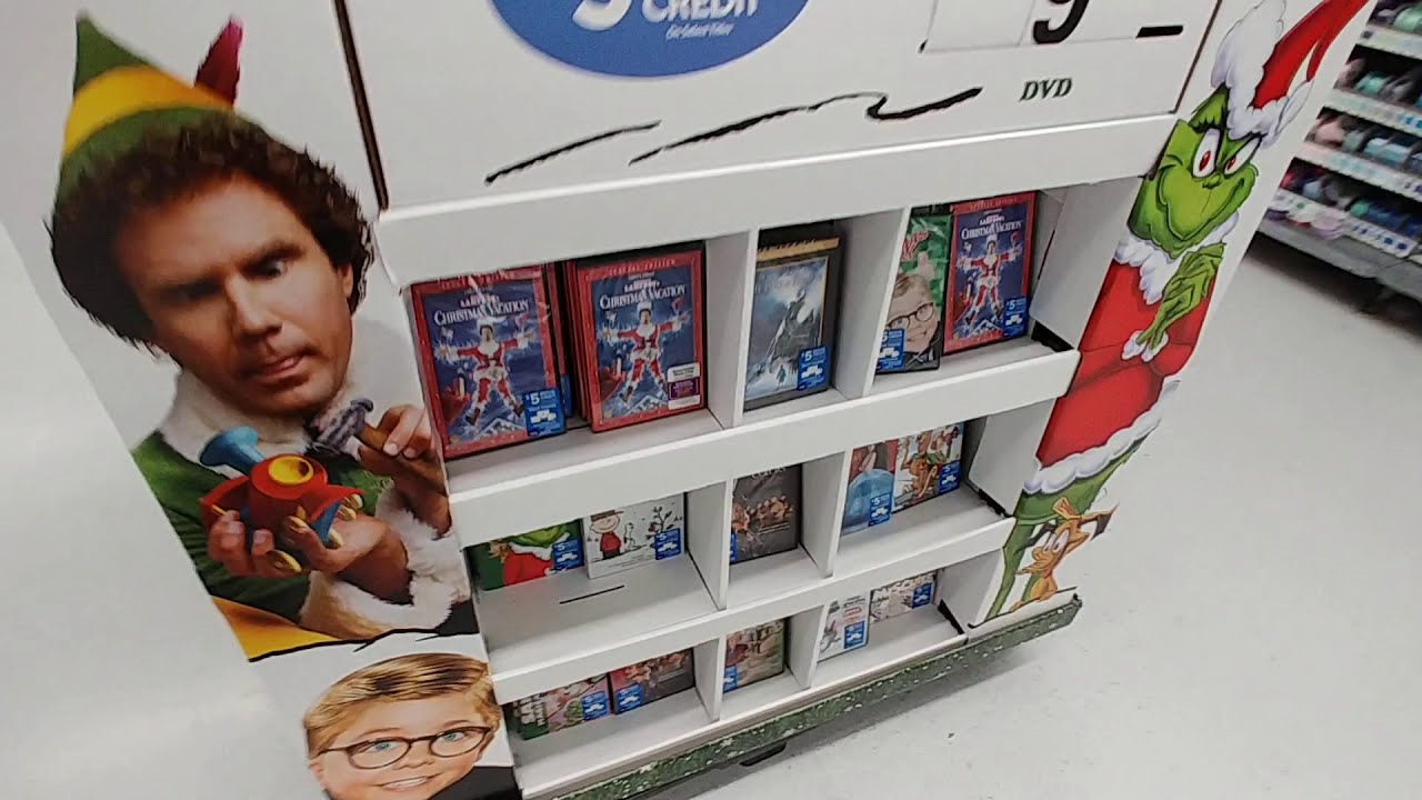 Christmas Movies At Walmart - Dec. 2019