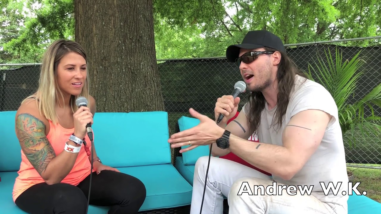 Rock 100.5 @ Shaky Knees 2018 - Andrew WK