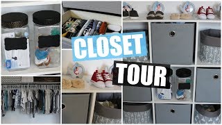 Nursery Closet Tour!!