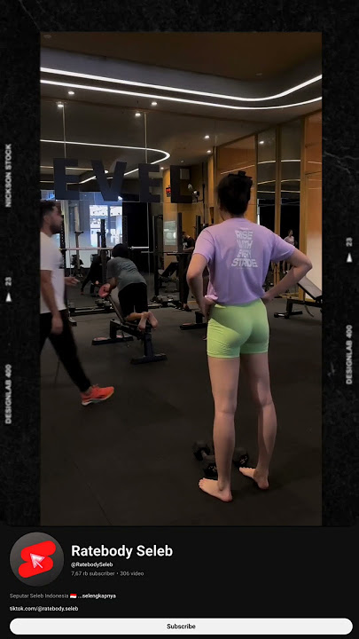 Sitha Marino - Gym #ratebody #artis #workout #fitness #shorts