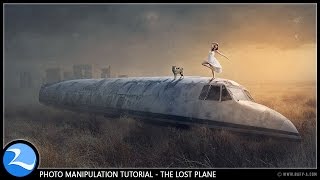 Making The Lost Plane Manipulation Scene Effect In Photoshop screenshot 3